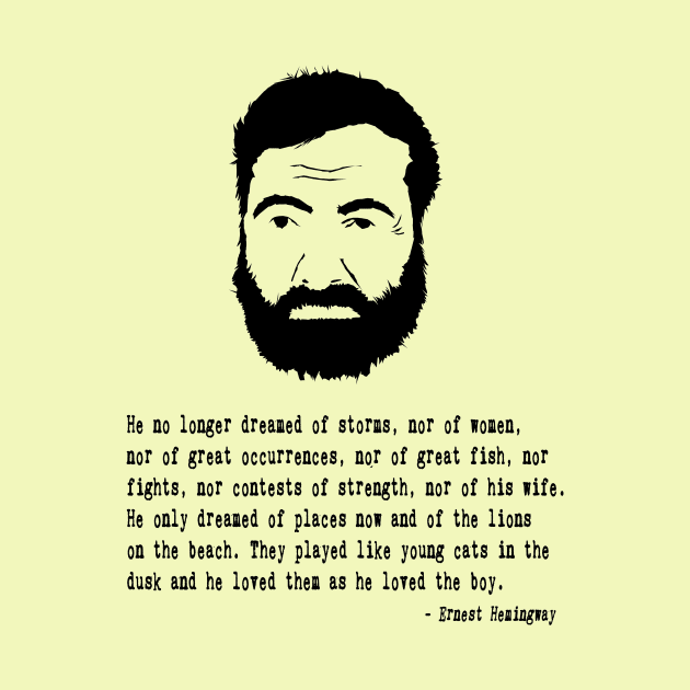 Ernest Hemingway by PoetandChef