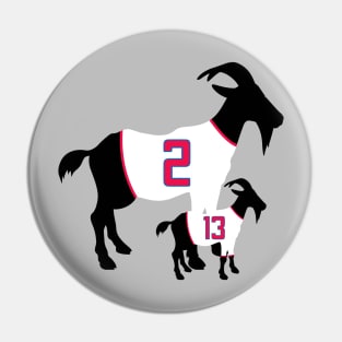 Clippers GOATS Pin