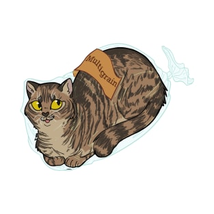 Catloaf: Multigrain (tabby) T-Shirt