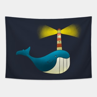 Whale Light Tapestry