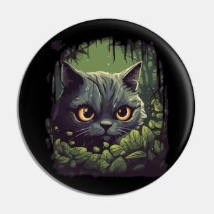 Sneaky Cat Pin