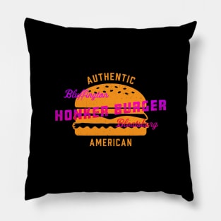 Honker Burger | Nickelodeon | Vintage Style Graphic Pillow