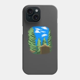 house in the forest Phone Case
