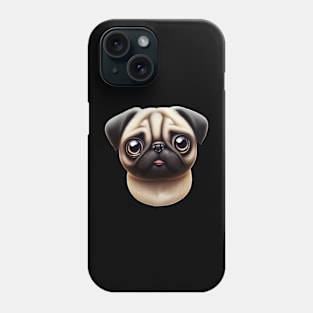 Captivating Pug Art Phone Case