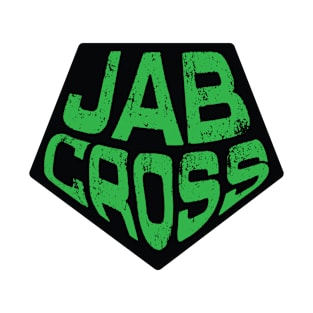 Dark Jab Cross Brand Logo T-Shirt