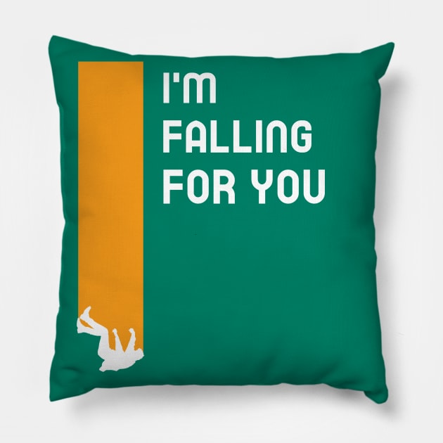 I'm Falling For You Pillow by High Altitude