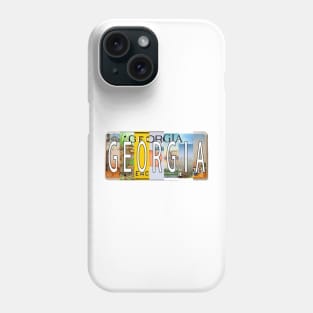 Georgia License Plates Phone Case