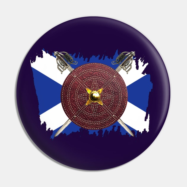 Scotland the Brave Pin by the kilt