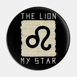 Leo The Lion Pin