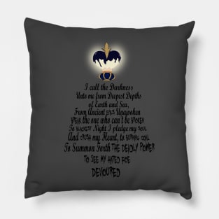 The Darkness Spell Pillow