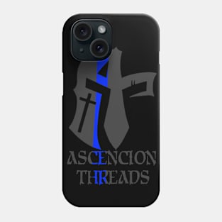 Ascension Threads Blue Line Phone Case