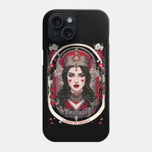 The Queen Of Hearts Face Card Phone Case