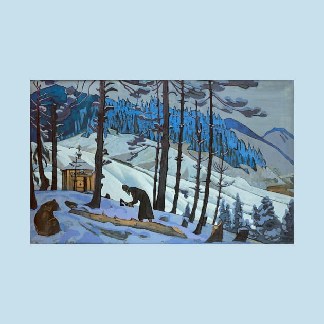 St. Sergius the Builder by Nicholas Roerich by Star Scrunch