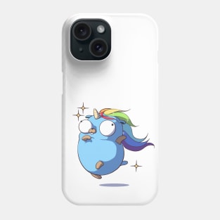 Golang Gopher Unicorn Phone Case