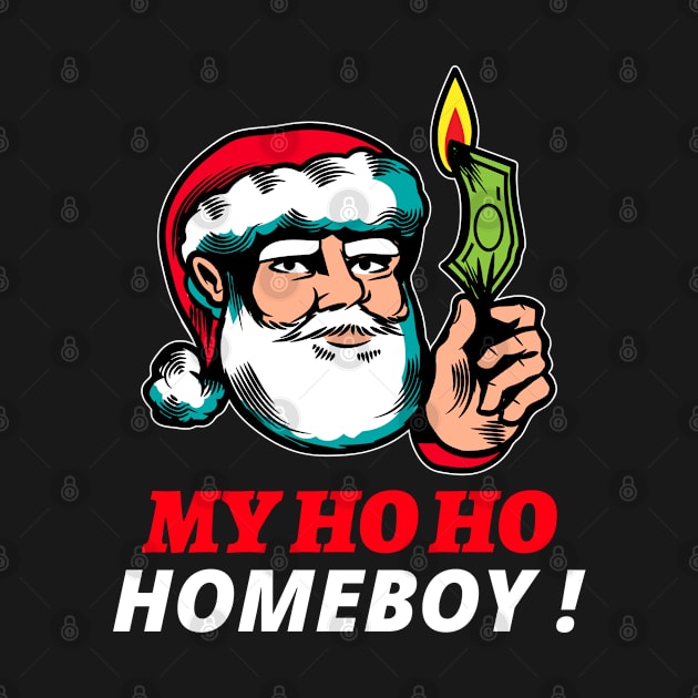 Santa is my Homeboy by Marius Andrei Munteanu