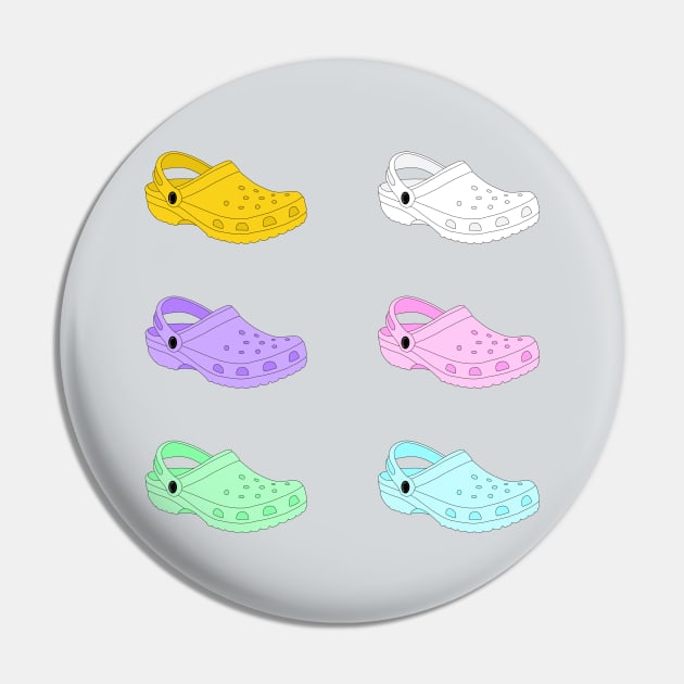 Assortment of Crocs Pin by Gold Star Creative