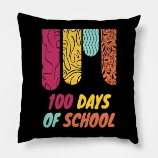 100 days of school 2023 Pillow