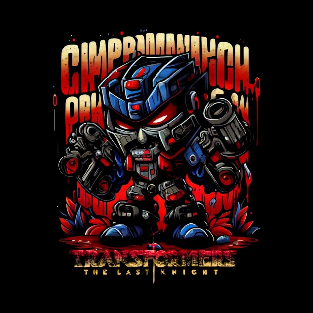 Chibi Optimus Prime by gblackid