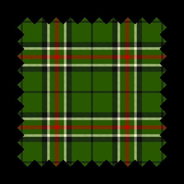 Green, Black, Red and White Tartan by sifis