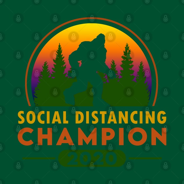 Social Distancing Champ by ZombieGirl01