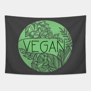 Vegan Leaf Salad Tapestry