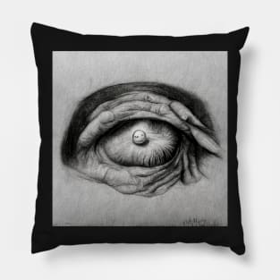 Hand Drawn Eye Pillow