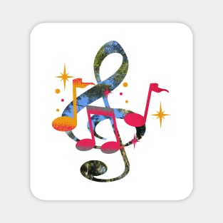 Music Notes Magnet