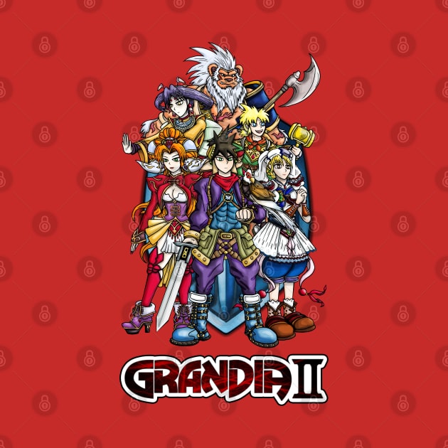 Grandia II Heroes by WarioPunk