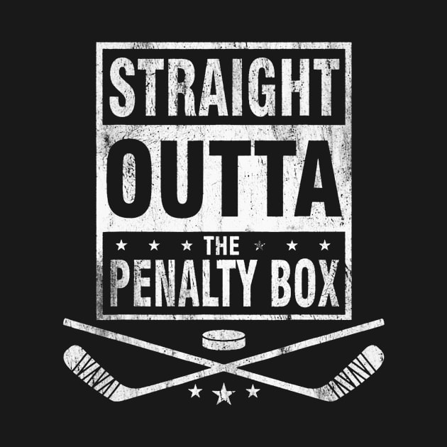 Funny Ice Hockey Straight Outta The Penalty Box Hockey Lover by Daysy1