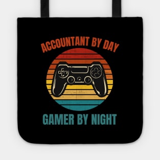 Accountant By Day Gamer By Night Tote