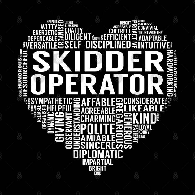 Skidder Operator Heart by LotusTee