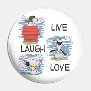 Live, laugh and love Pin