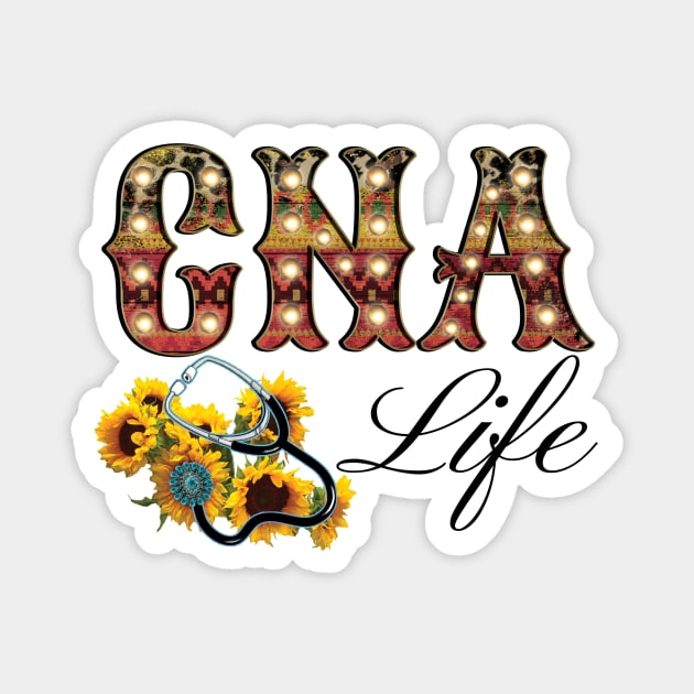 CNA Life Magnet by DigitalCreativeArt