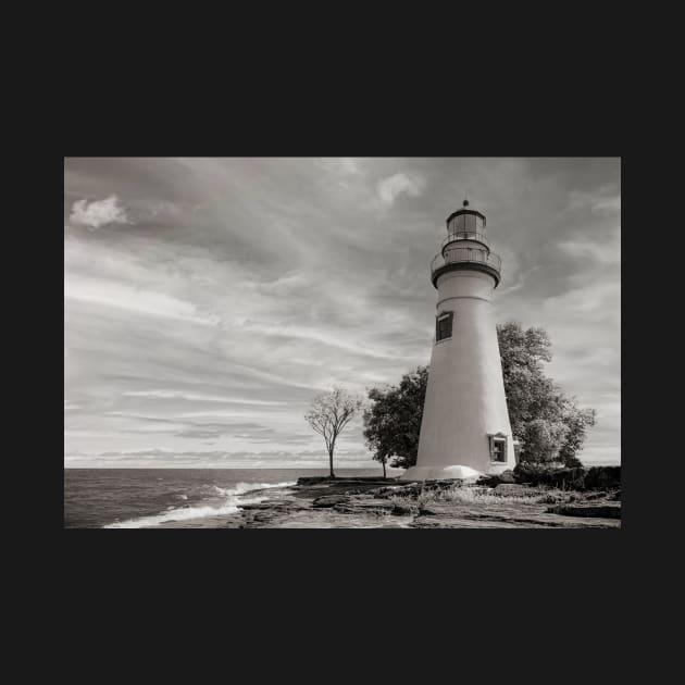 Historic Marblehead Lighthouse by dalekincaid