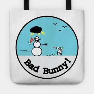 Frosty the Snowman and Bunny Tote