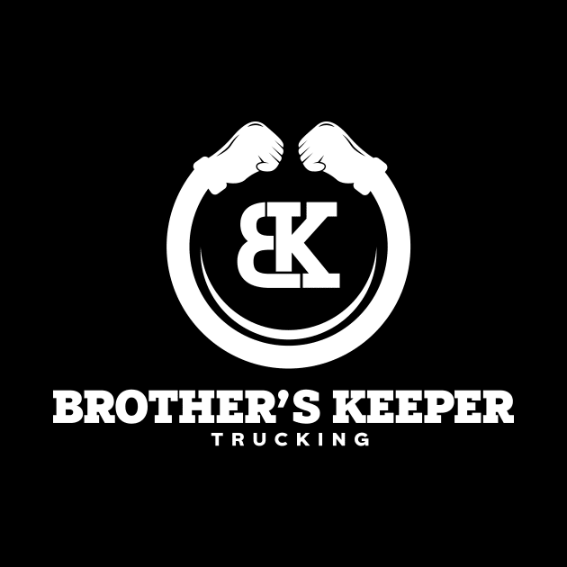 Brother's Keeper Trucking White Imprint by Dope Shirt Fresh