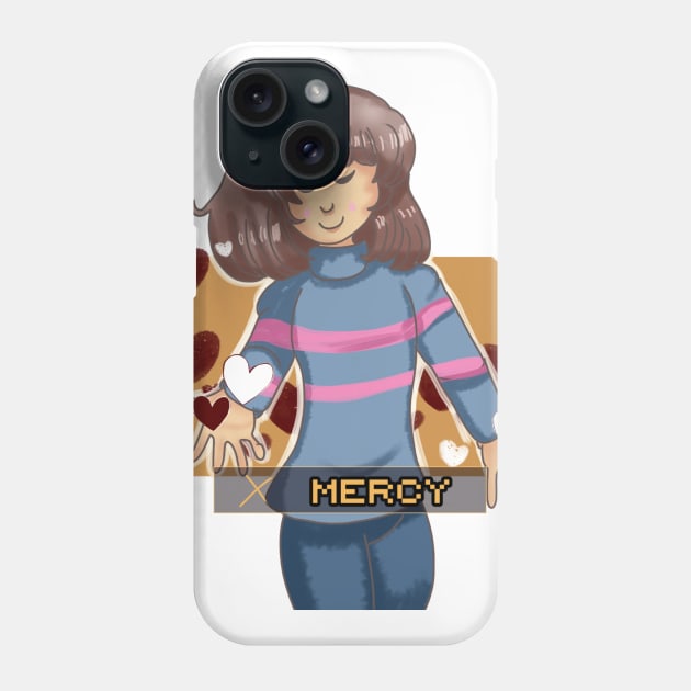 Frisk's Mercy Phone Case by shirohime