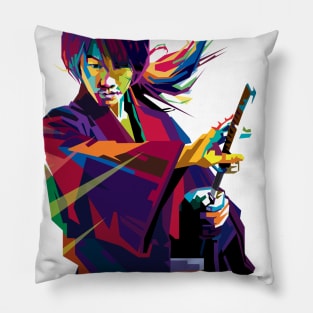 samurai X pop art Pillow