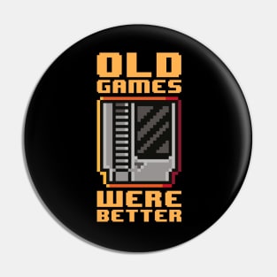 Old Games Pin
