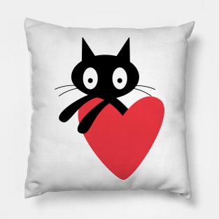 Love Cat Pillow