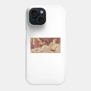 Dusk, Mucha Phone Case