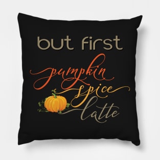 Pumpkin Spice Latte Pillow