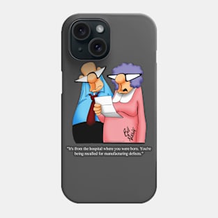 Funny Spectickles Married Couple Cartoon Humor Phone Case