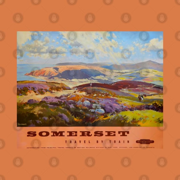 Somerset - Vintage Travel Poster by Culturio