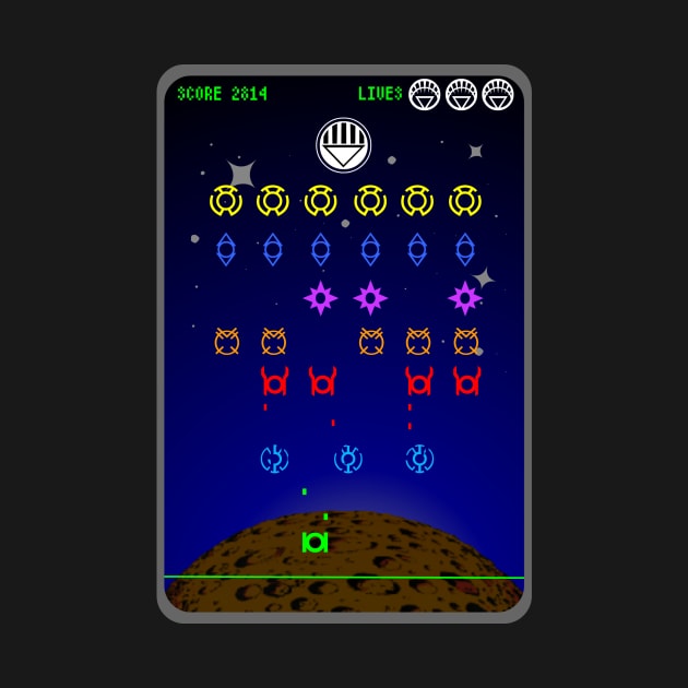 SPACE SECTOR INVADERS by popcultchart