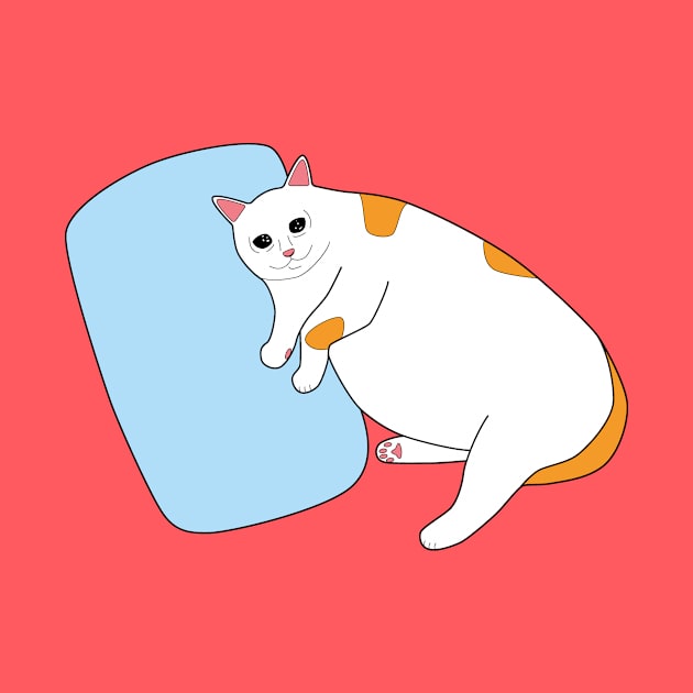 Pillow Cat Meme by Sashen