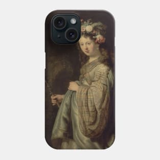 Flora by Rembrandt Phone Case