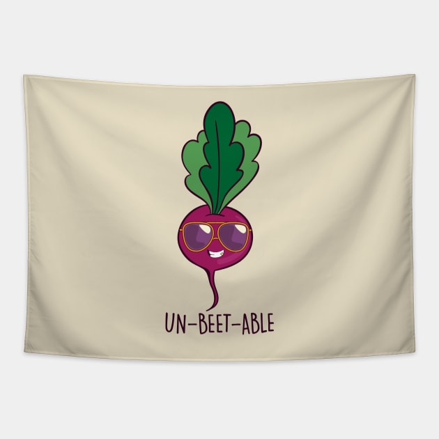 Un-Beet-Able Tapestry by NotSoGoodStudio