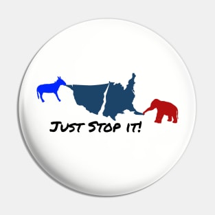 Just Stop It! Pin