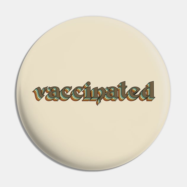 vintage retro im vaccinated saying Pin by fokaction